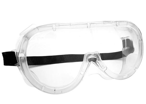 Uv Protection Safety Goggles For Laboratory , PVC / PC Medical Safety Goggles
