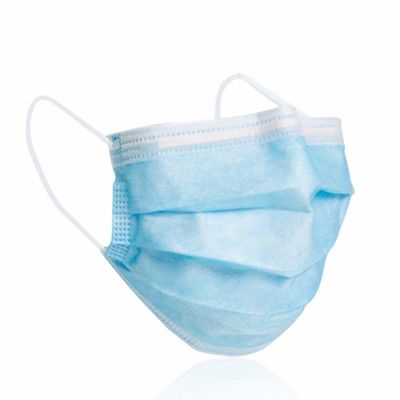 Single Use Earloop Doctor Mouth Mask , Folding Pediatric Surgical Mouth Mask