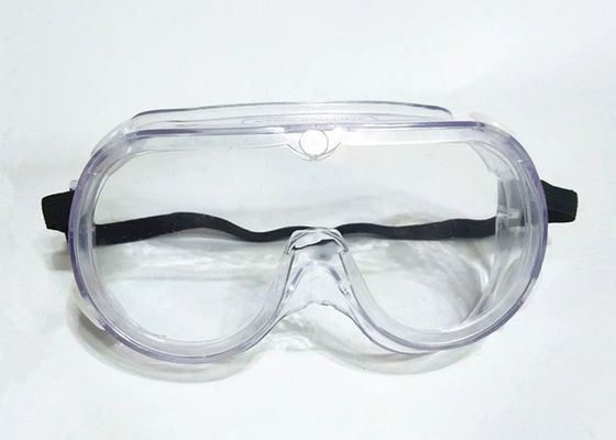 Medical Surgical Disposable Protective Goggles PVC PC Material For Hospital