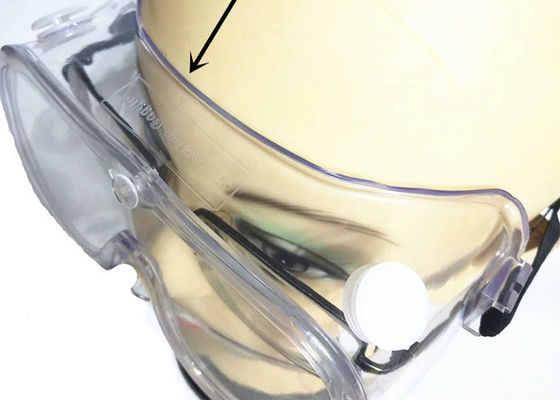 Adult Anti Mist Safety Goggles , Fog Proof Safety Glasses Ventilation Design
