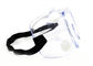 Clear Lightweight Disposable Protective Goggles Ergonomic Curved Design