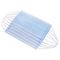 Non Woven Blue Earloop Medical Mask No Glass Fibers Hypoallergenic For Public