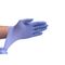 Colored Disposable Sterile Gloves Chemical Resistance Long Sleeve For Doctor