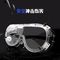 Shatter Resistant PC Lens Disposable Safety Goggles , Waterproof Anti Mist Safety Goggles
