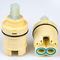 25mm Shower Mixer Taps Valve Side Outlet Ceramic Cartridge With Foot